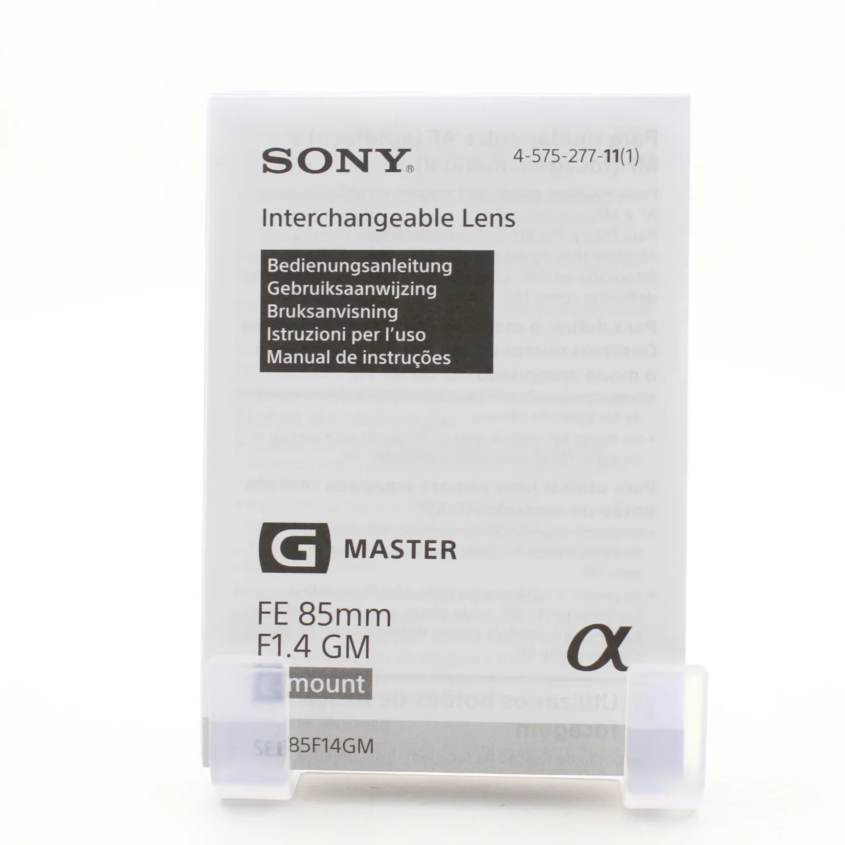 * OPEN BOX EXCELLENT * Sony FE 85mm f/1.4 GM Lens at PROCAM | procam.com