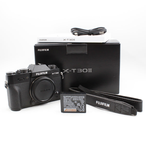 *** OPEN BOX EXCELLENT *** FUJIFILM X-T30 II Mirrorless Digital Camera (Body Only, Black)