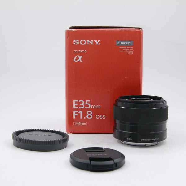 *** OPEN BOX FAIR *** Sony E 35mm f/1.8 OSS Lens