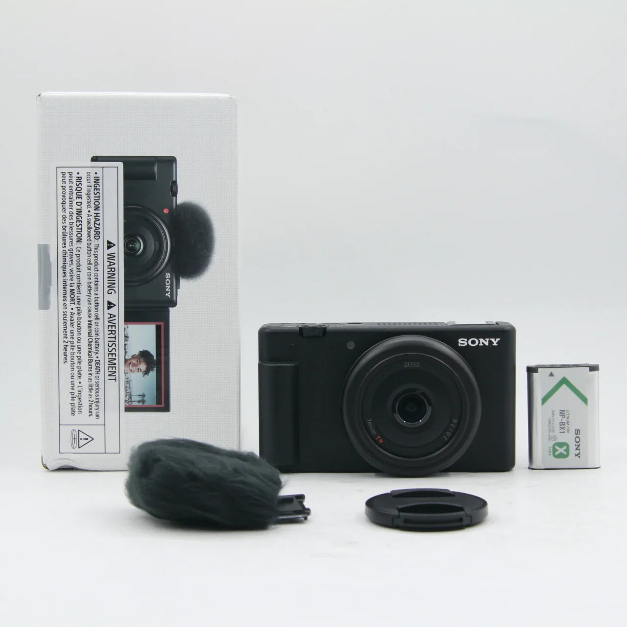 * OPEN BOX FAIR * Sony ZV-1F Vlogging Camera (Black) at PROCAM | procam.com