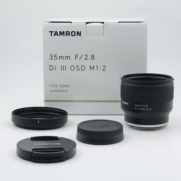 *** OPEN BOX EXCELLENT *** Tamron 35mm f/2.8 Di III OSD M 1:2 Lens for Sony E