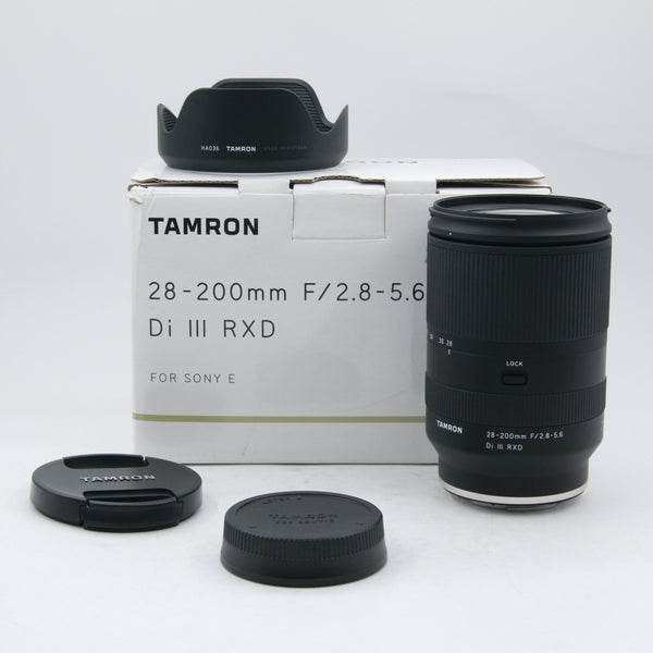 *** OPEN BOX GOOD *** Tamron 28-200mm f/2.8-5.6 Di III RXD Lens for Sony E