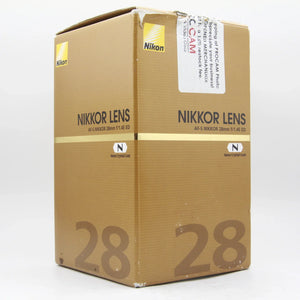 * OPEN BOX EXCELLENT * Nikon AF-S NIKKOR 28mm f/1.4E ED Lens at PROCAM | procam.com