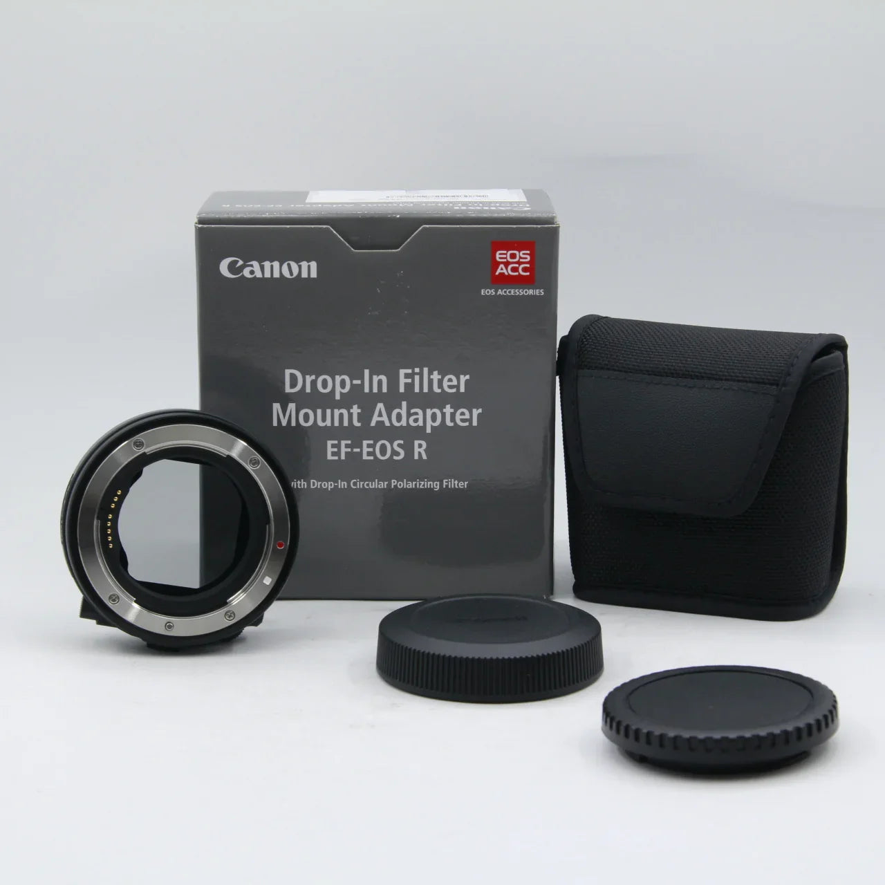 * OPEN BOX EXCELLENT * Canon EF-EOS R Drop-in Filter RF Lens Mount Adapter with Drop-in Circular Polarizing Filter A at PROCAM | procam.com