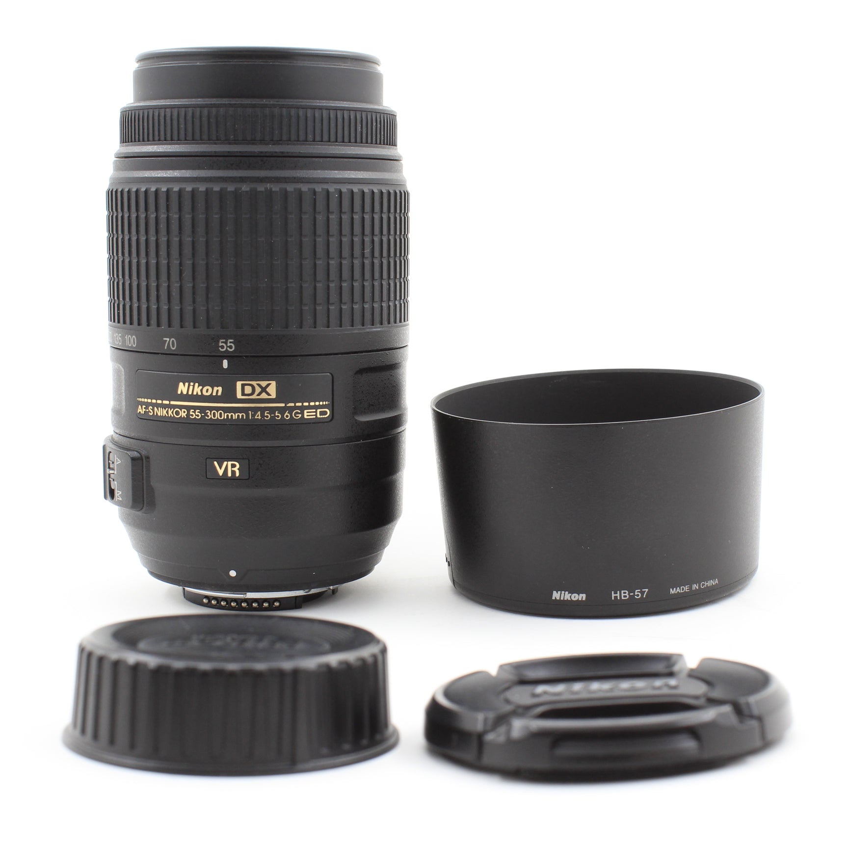 * USED * Nikon AF-S DX 55-300mm f/4.5-5.6 G ED VR Lens