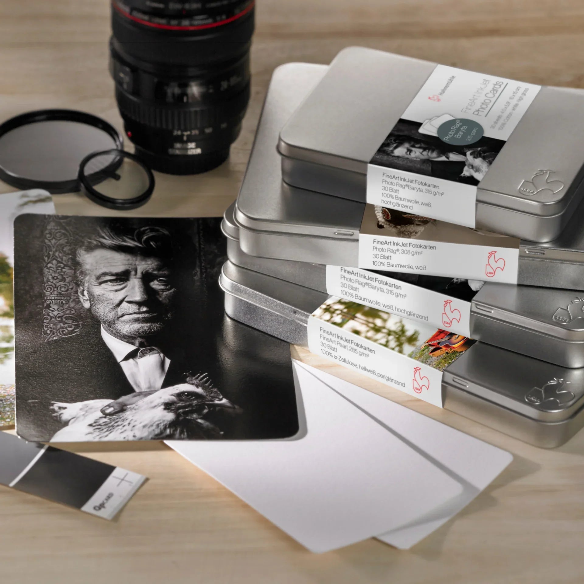 Hahnemuhle Photo Rag Baryta FineArt Photo Cards (A5 5.8 x 8.3", 30 Cards) at PROCAM | procam.com