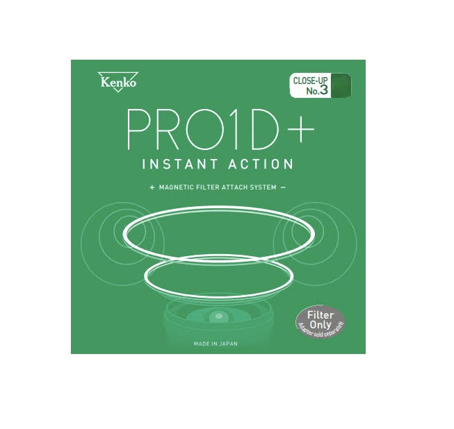 Kenko PRO1D+ Instant Action Close-Up No.3 Filter - 72mm