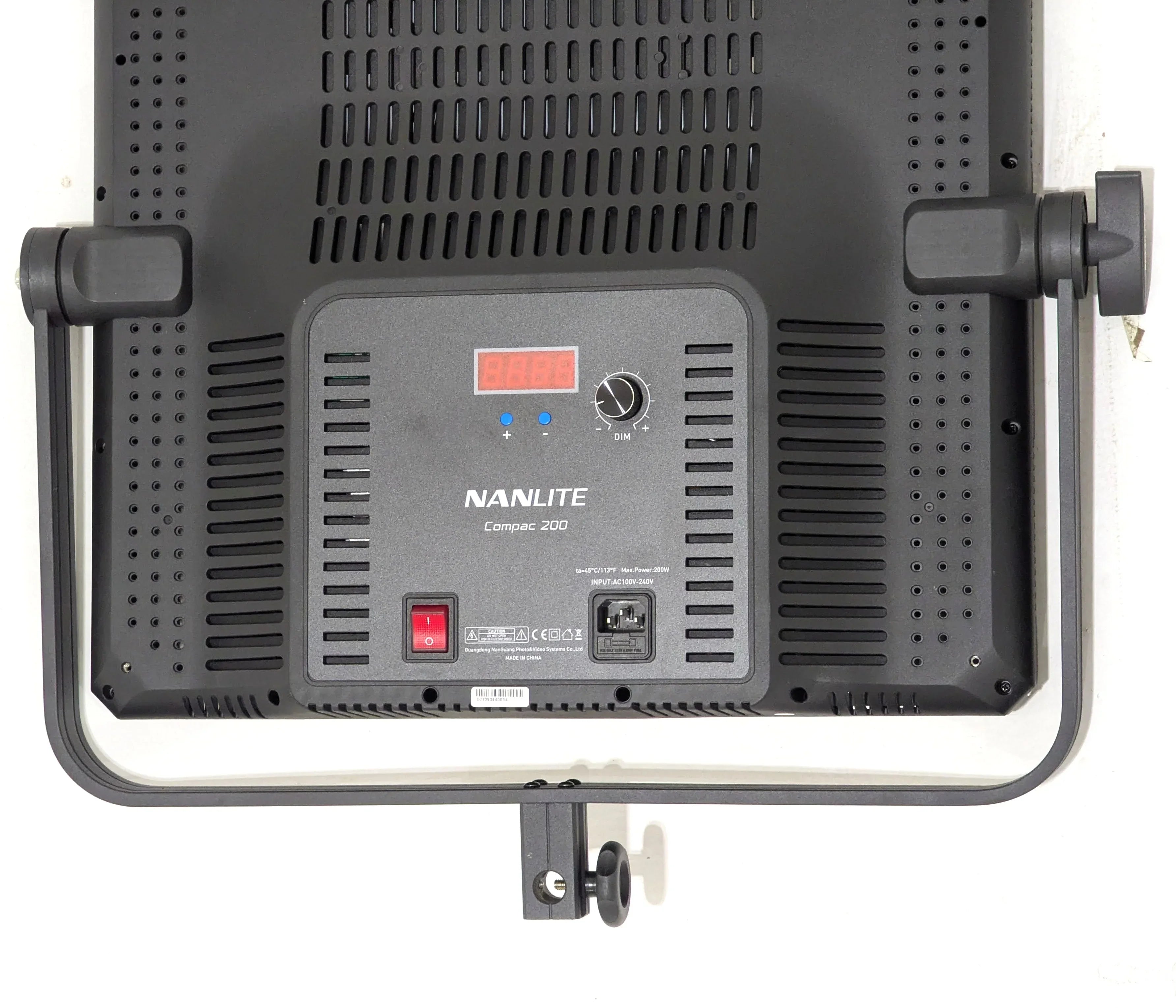 * OPEN BOX EXCELLENT * NanLite Compac 200 Dimmable 5600K Slim Soft Light Studio LED Panel at PROCAM | procam.com