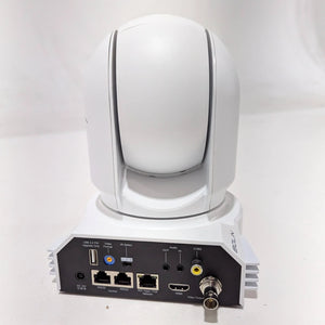 * DEMO * BirdDog Eyes P200 1080p Full NDI PTZ Camera (White) with PTZ Keyboard at PROCAM | procam.com