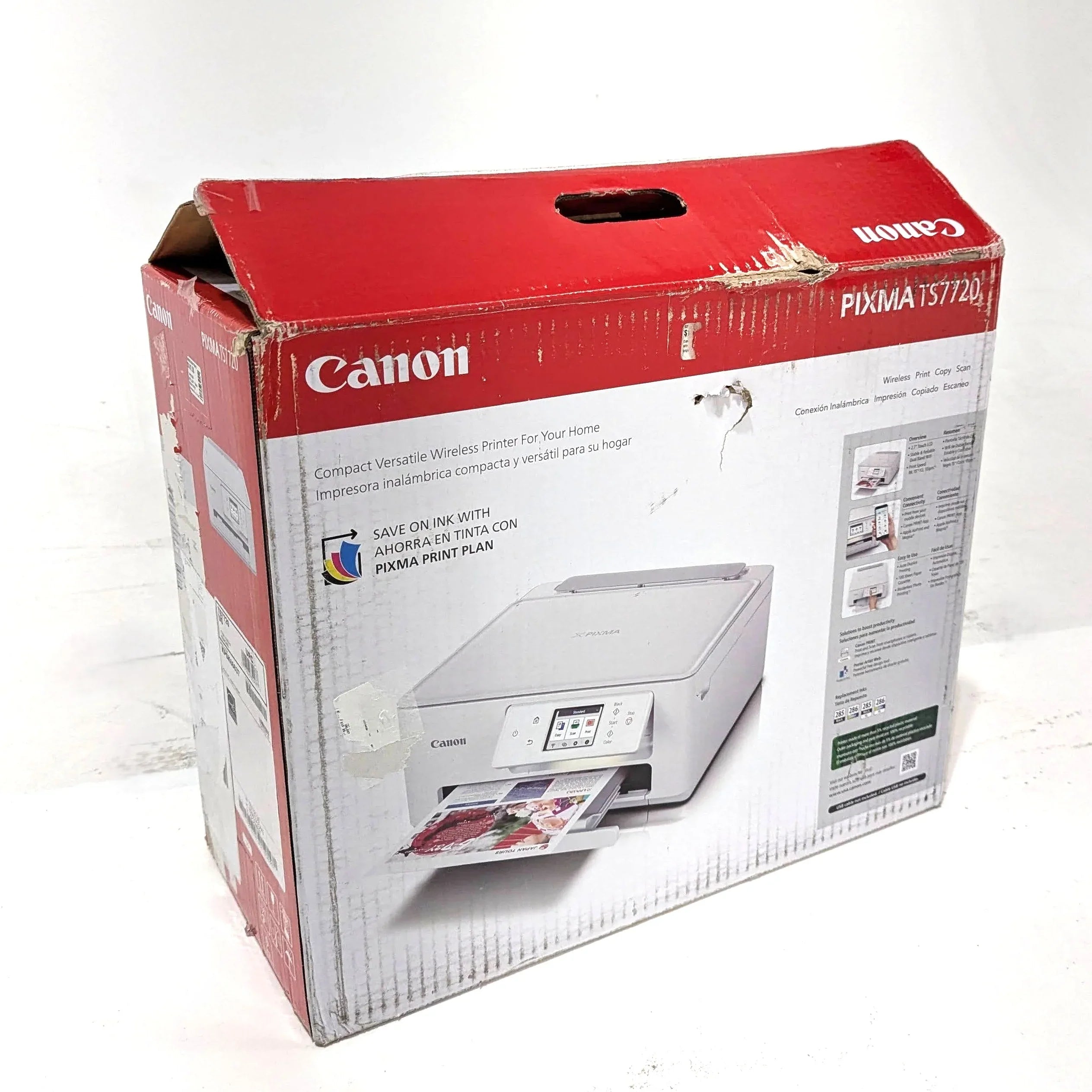* OPEN BOX EXCELLENT * Canon PIXMA TS7720 Wireless All-in-One Inkjet Printer at PROCAM | procam.com