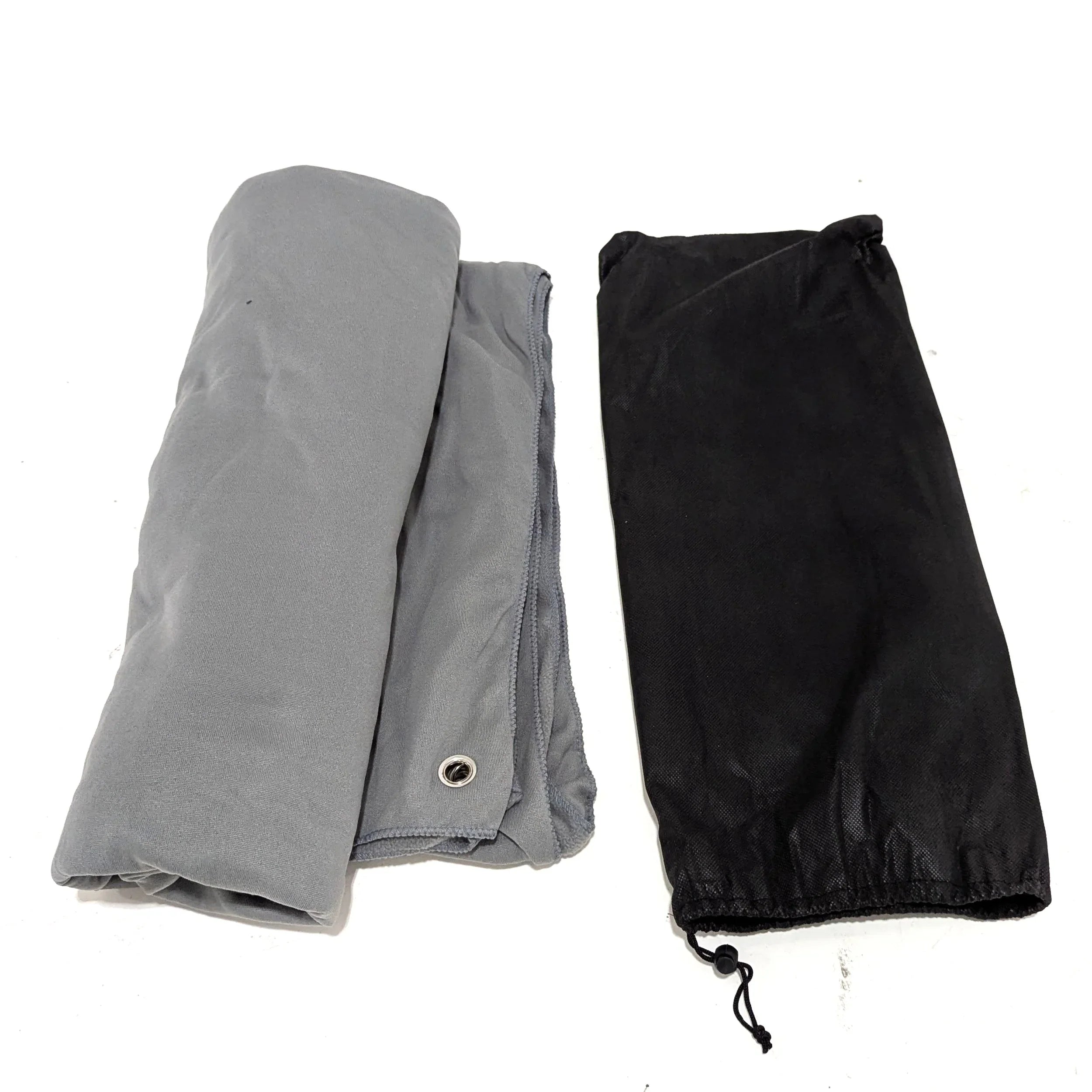 * OPEN BOX GOOD * Savage Backdrop Travel Kit (Gray, 5 x 7') at PROCAM | procam.com