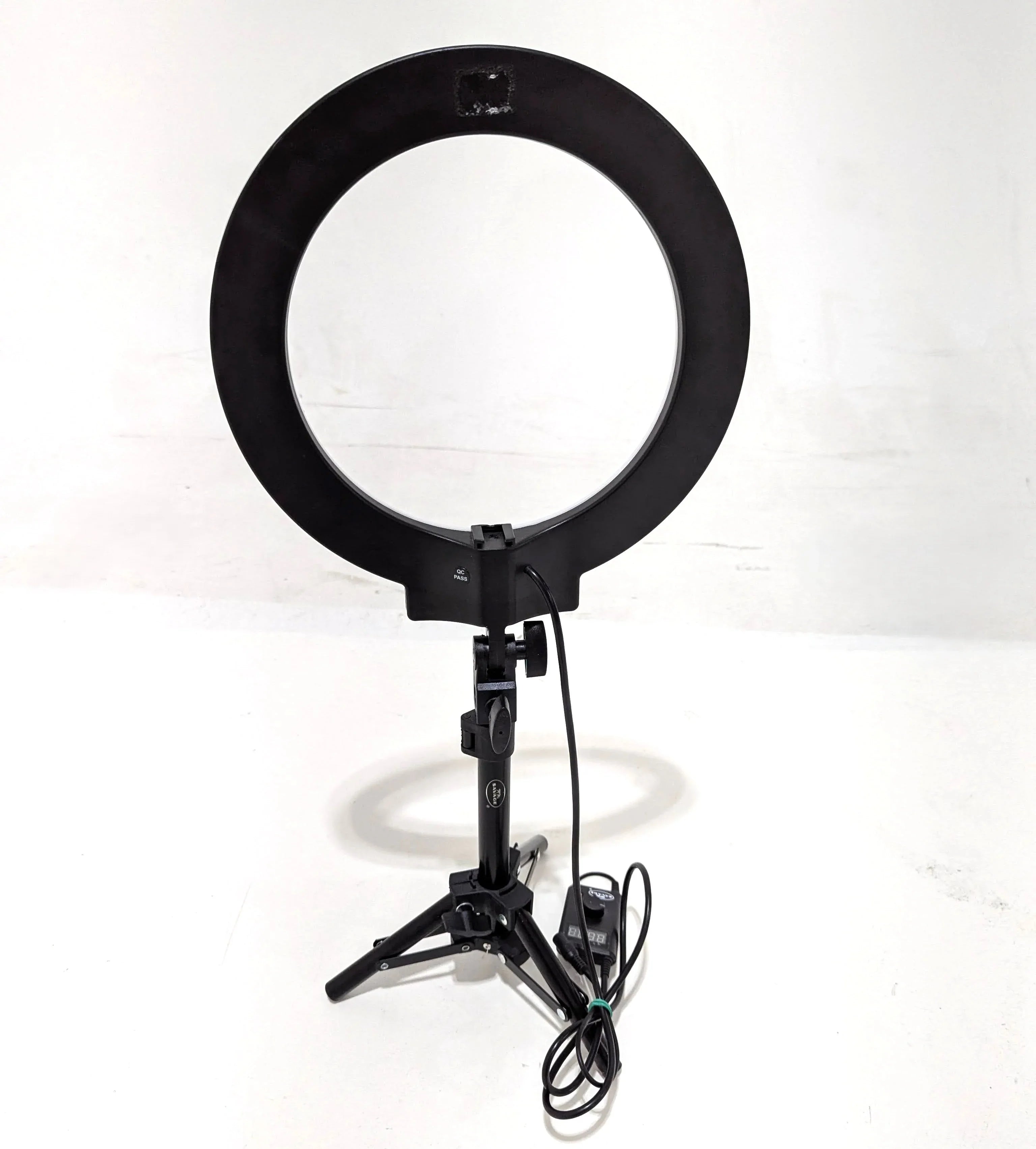 * DEMO * Savage 12" Bi-Color RGB Tabletop Ring Light with Stand at PROCAM | procam.com