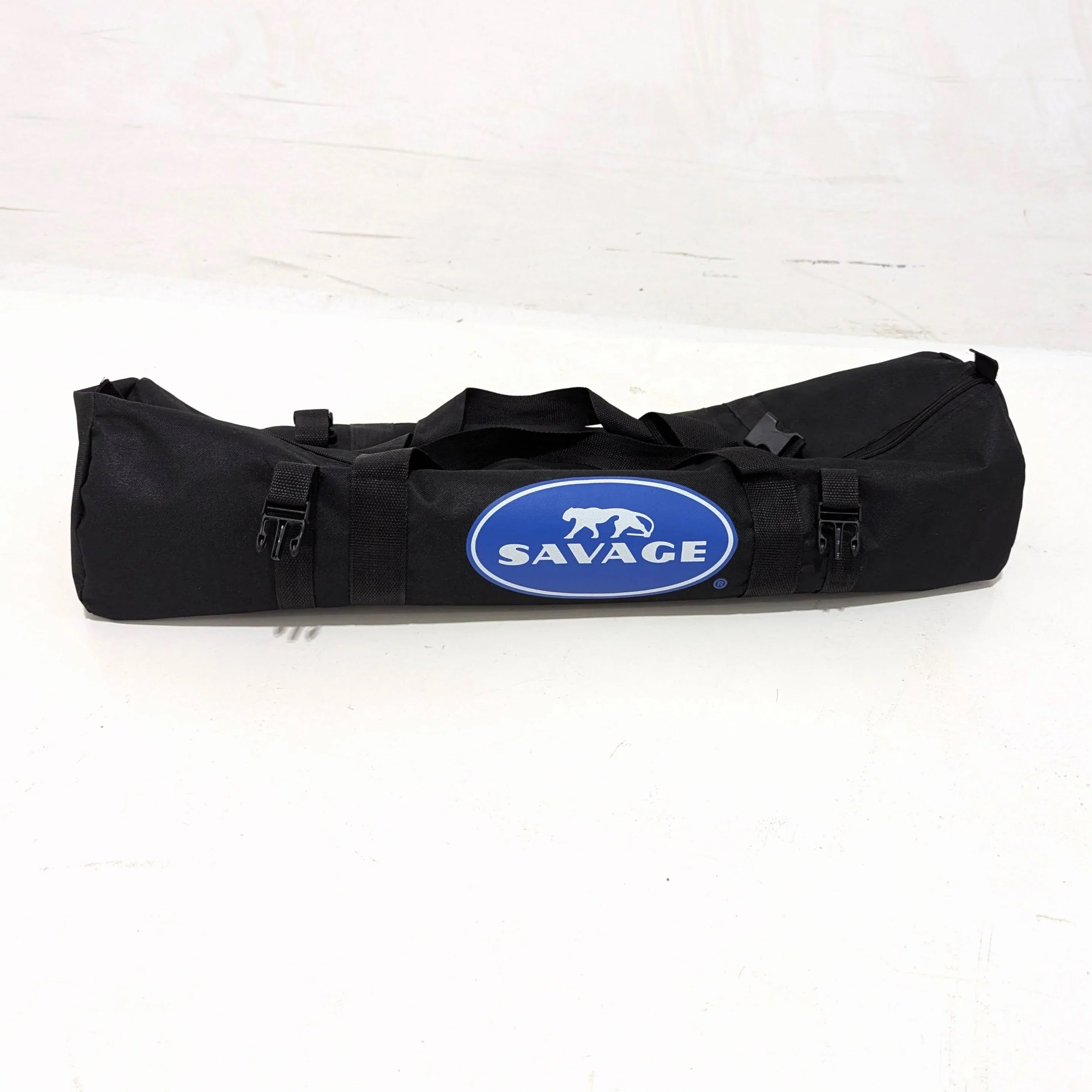 * OPEN BOX EXCELLENT * Savage Backdrop Extended Travel Kit (White, 5 x 12') at PROCAM | procam.com