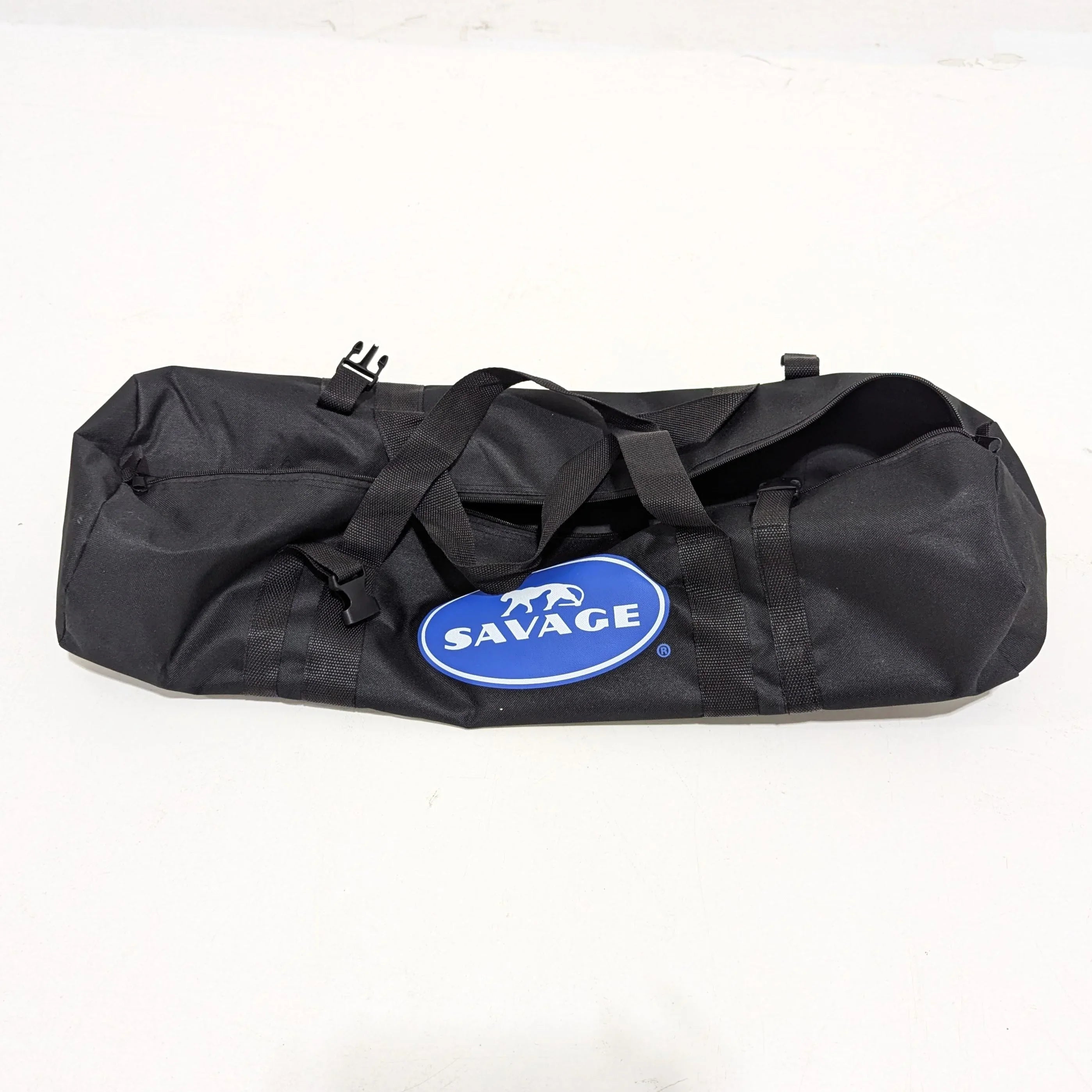 * OPEN BOX EXCELLENT * Savage Backdrop Extended Travel Kit (White, 5 x 12') at PROCAM | procam.com