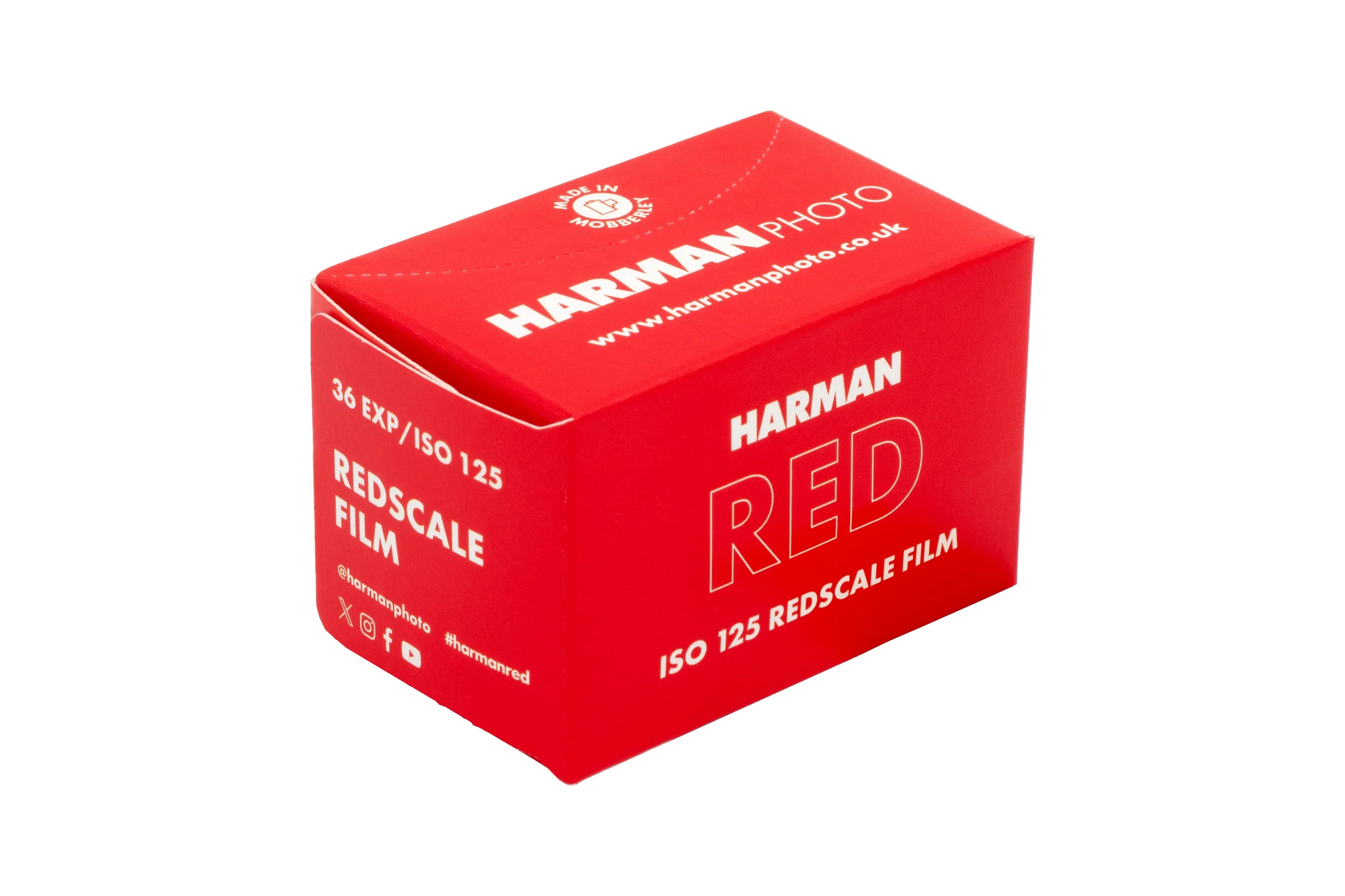 HARMAN RED 125 Redscale Film (35mm Roll Film, 36 Exposures) at PROCAM | procam.com