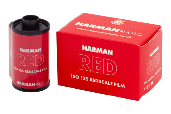 HARMAN RED 125 Redscale Film (35mm Roll Film, 36 Exposures)