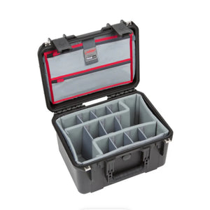 SKB iSeries 1510-9 Waterproof Utility Case with Foam Dividers and Lid Organizer (Black) at PROCAM | procam.com