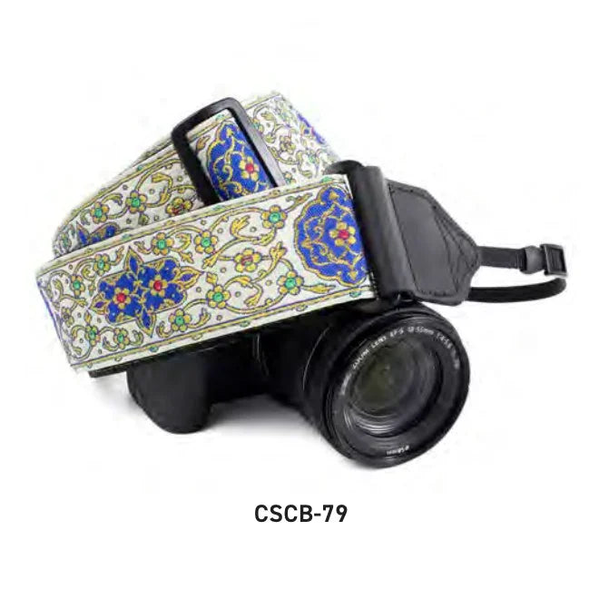 Perri's Leathers Ltd. Adjustable Cross-Body Camera Strap (Henna) at PROCAM | procam.com