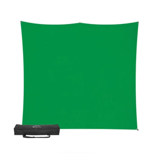 Westcott X-Drop Pro Fabric Backdrop Kit (Chroma-Key Green Screen, 8 x 8') at PROCAM | procam.com
