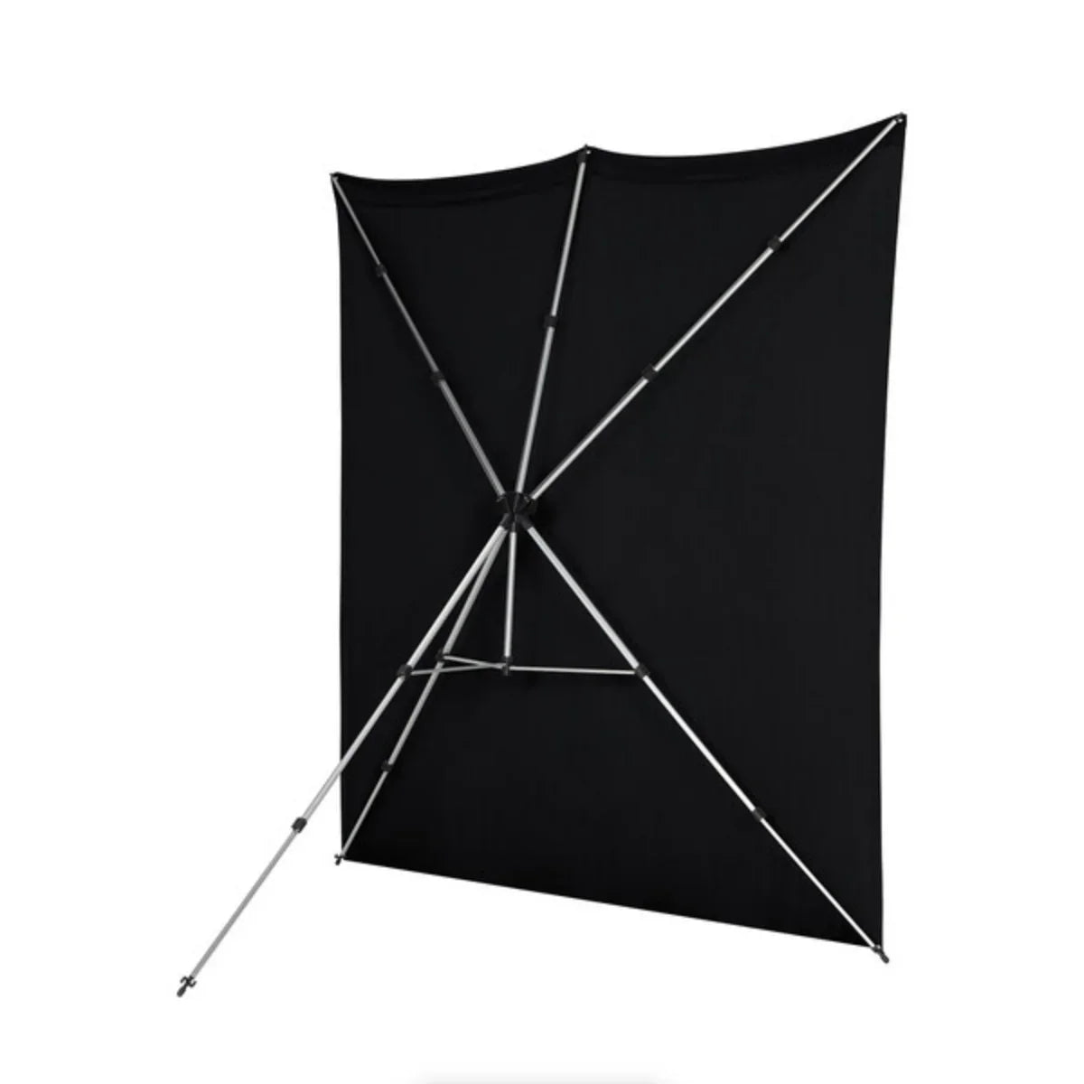Westcott X-Drop Pro Fabric Backdrop Kit (Rich Black, 8 x 8') at PROCAM | procam.com