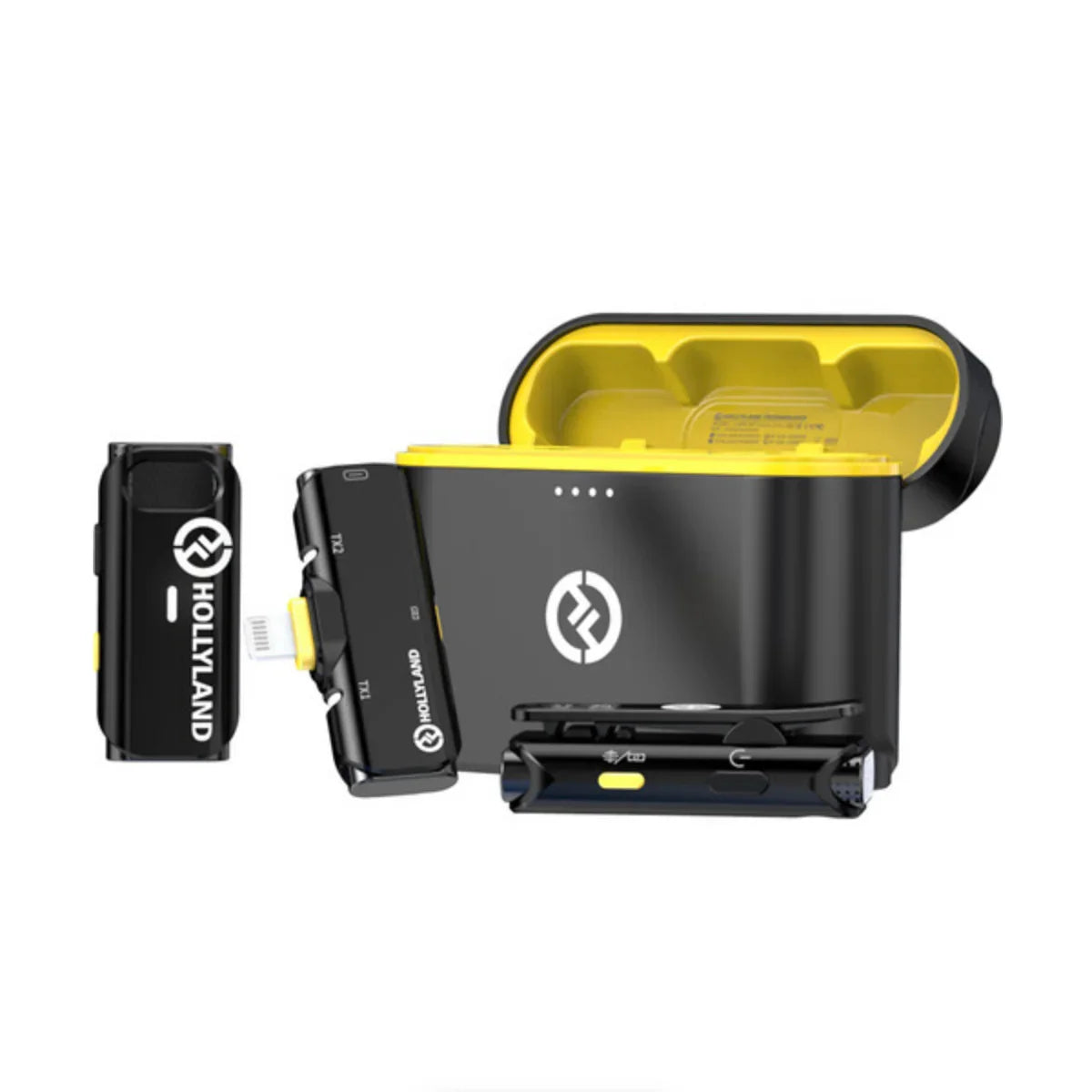 Ios Equidment Hollyland LARK C1 DUO 2-Person Wireless Microphone System with ...