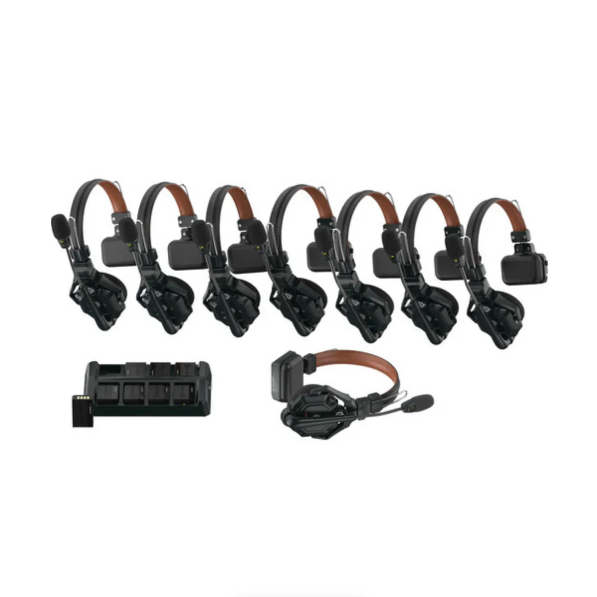 Hollyland Solidcom C1 Pro-8S Full-Duplex Wireless Intercom System with 8 Headsets (1.9 GHz) at PROCAM | procam.com