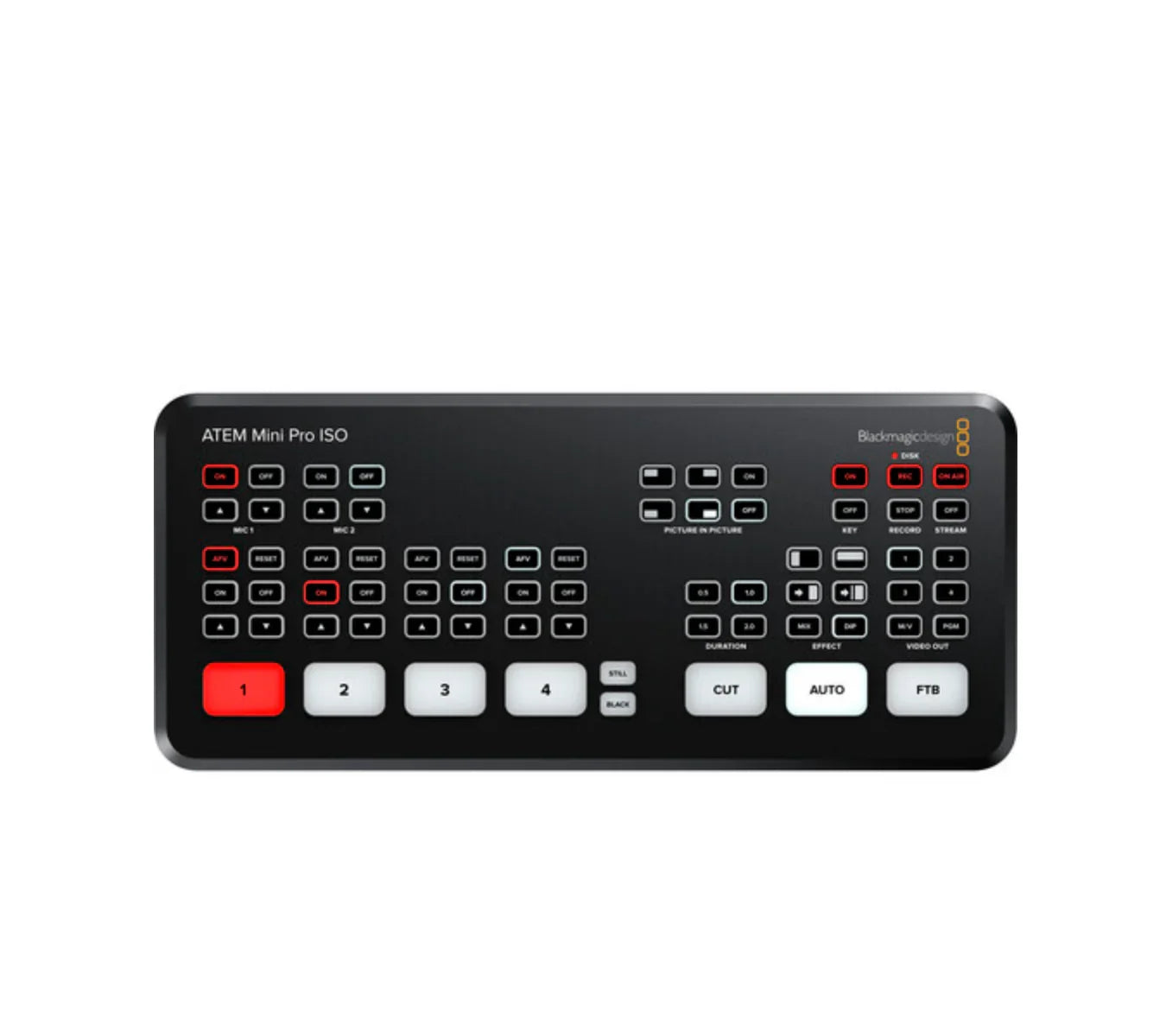 Blackmagic Design ATEM Mini Pro ISO HDMI Live Stream Switcher at PROCAM | procam.com