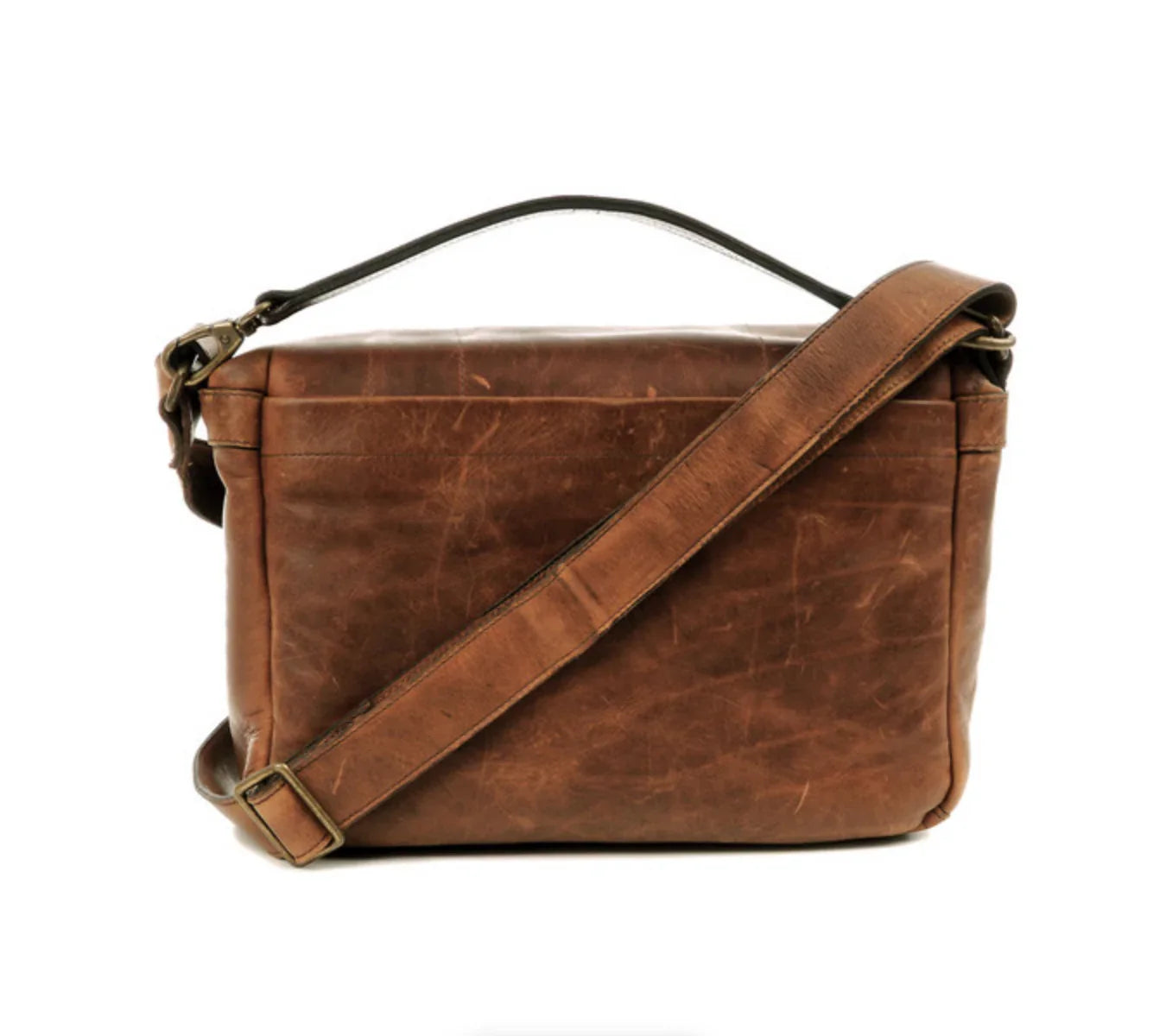 ONA Prince Street Leather Camera Messenger Bag (Antique Cognac) at PROCAM | procam.com