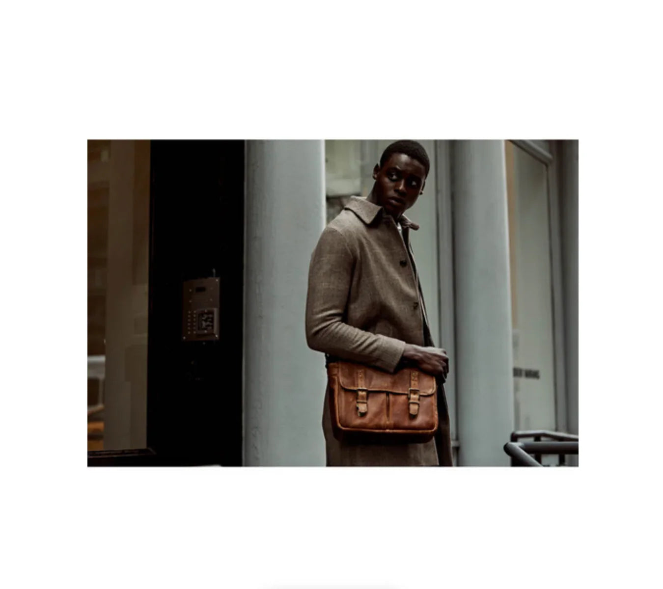 ONA Prince Street Leather Camera Messenger Bag (Antique Cognac) at PROCAM | procam.com