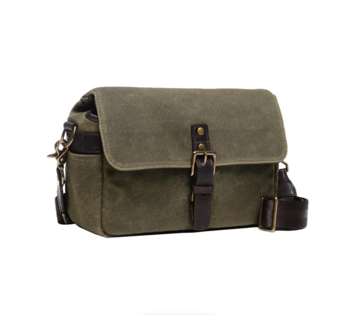 ONA Bowery Canvas Camera Bag (Olive) at PROCAM | procam.com