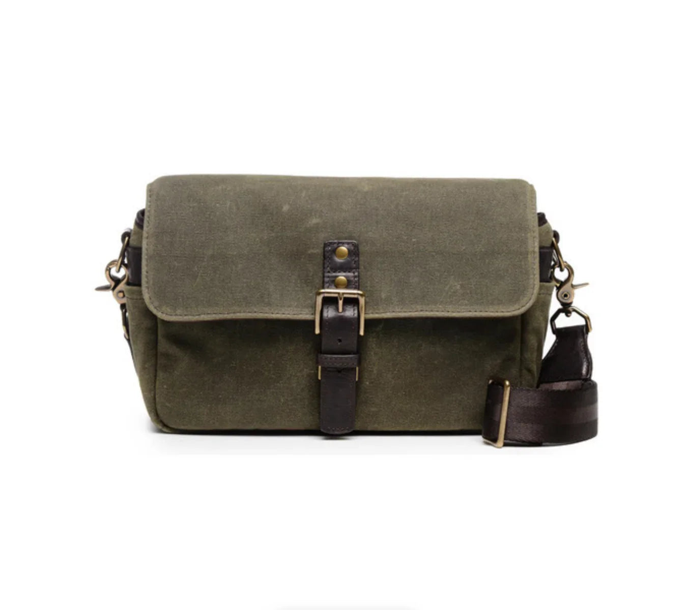 ONA Bowery Canvas Camera Bag (Olive) at PROCAM | procam.com