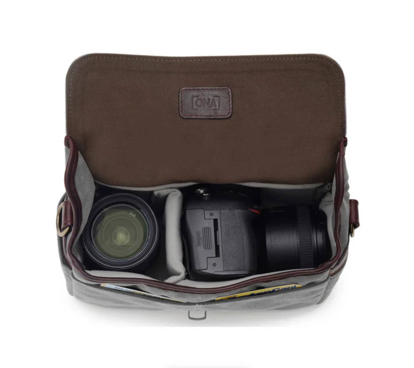 ONA Bowery Canvas Camera Bag (Olive) at PROCAM | procam.com