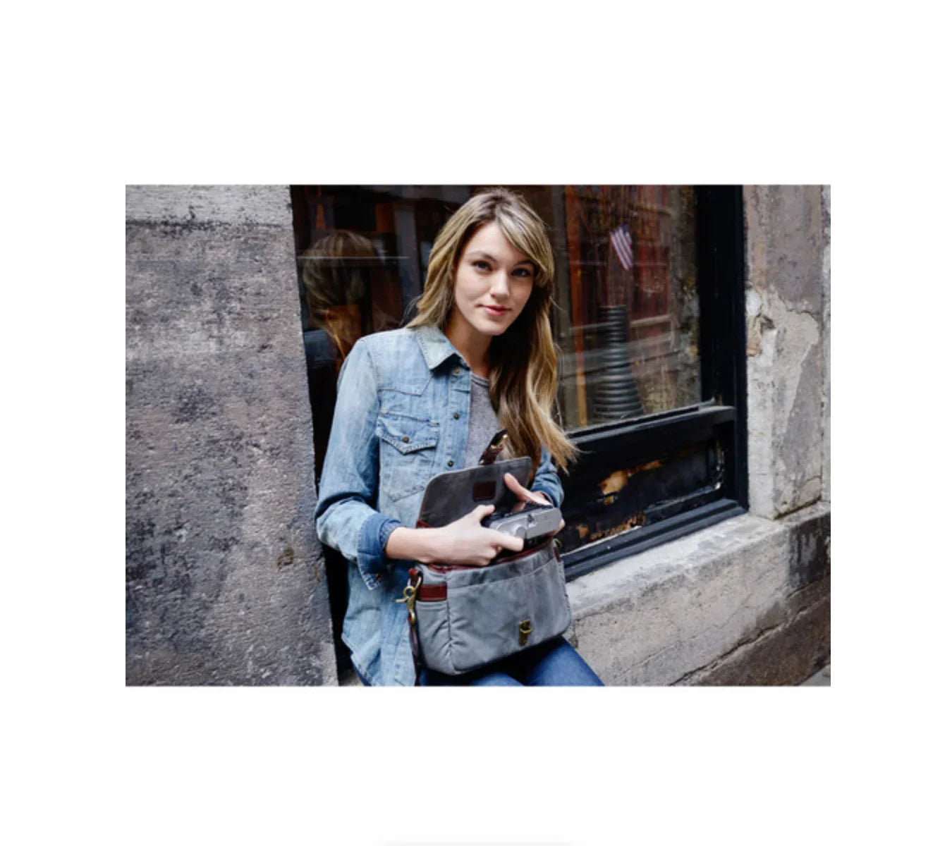 ONA Bowery Canvas Camera Bag (Olive) at PROCAM | procam.com