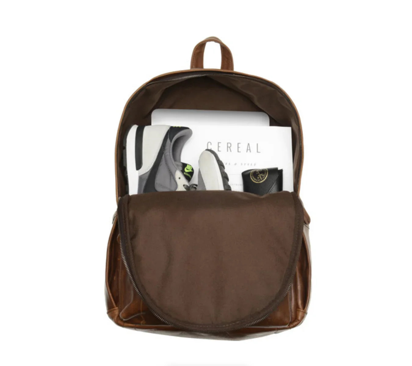 ONA Clifton Leather Camera and Everyday Backpack (Antique Cognac) at PROCAM | procam.com