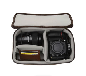 ONA Clifton Leather Camera and Everyday Backpack (Antique Cognac) at PROCAM | procam.com