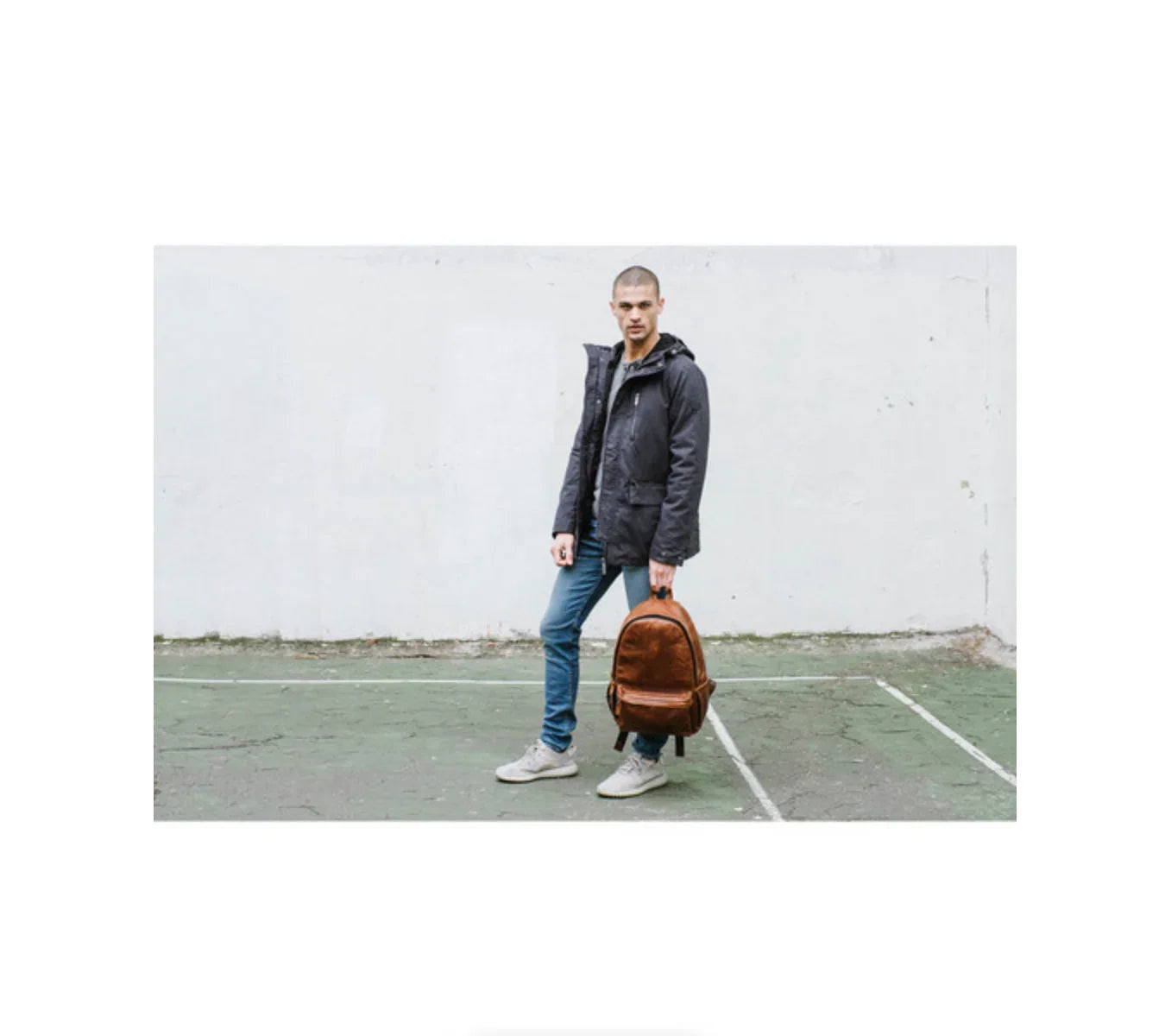 ONA Clifton Leather Camera and Everyday Backpack (Antique Cognac) at PROCAM | procam.com