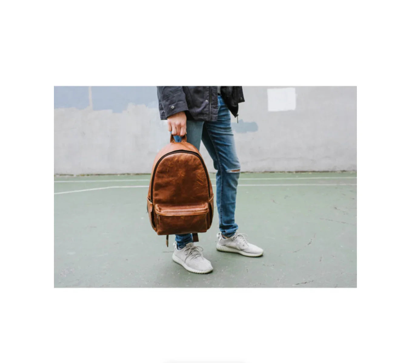 ONA Clifton Leather Camera and Everyday Backpack (Antique Cognac) at PROCAM | procam.com