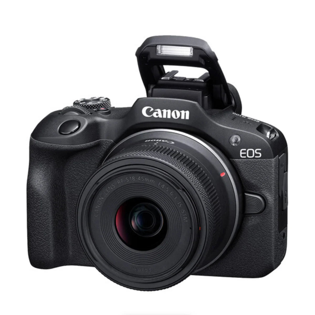 Canon EOS R100 Mirrorless Camera with RF-S 18-45mm f/4.5-6.3 IS STM Lens at PROCAM | procam.com