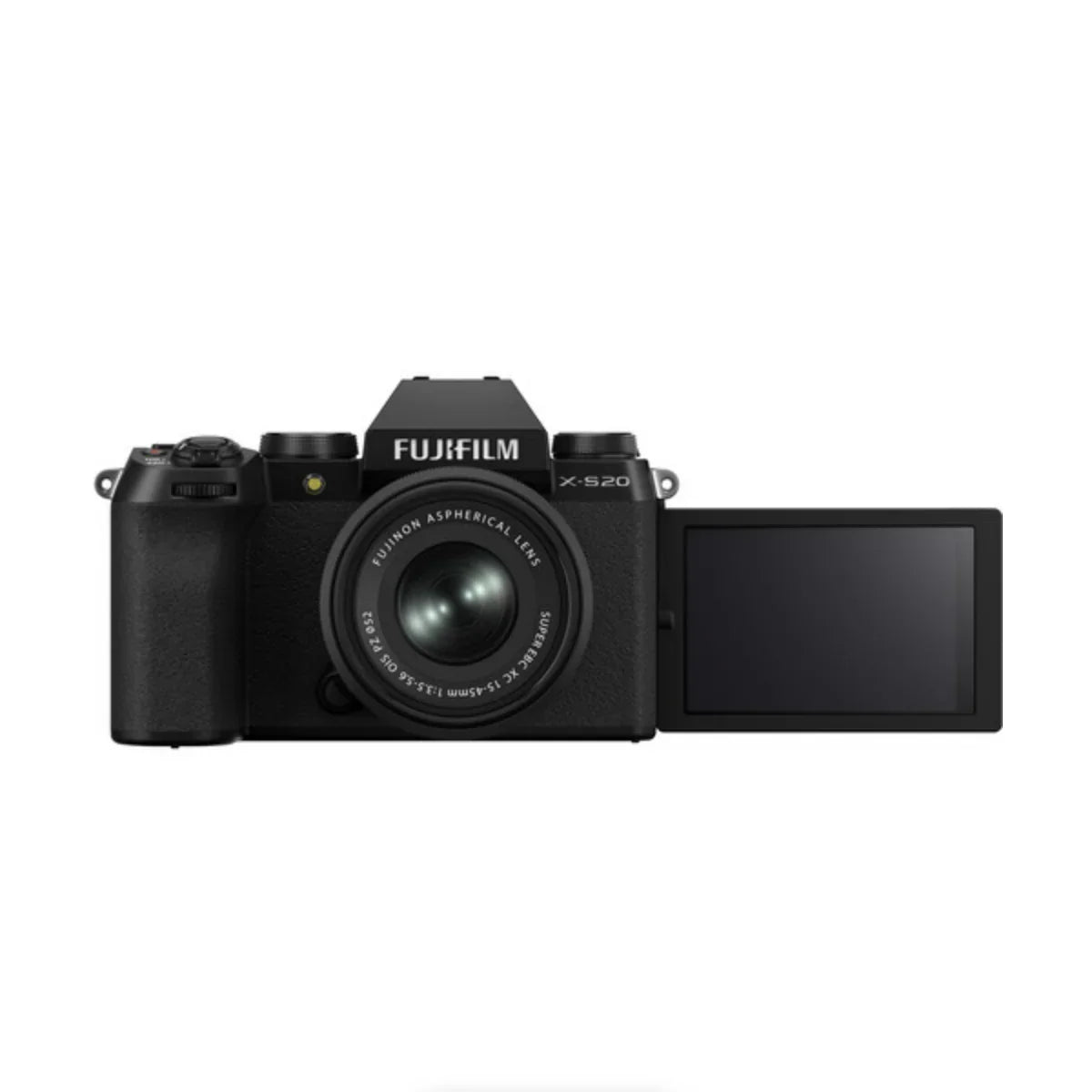 FUJIFILM X-S20 Mirrorless Camera with 15-45mm Lens (Black) at