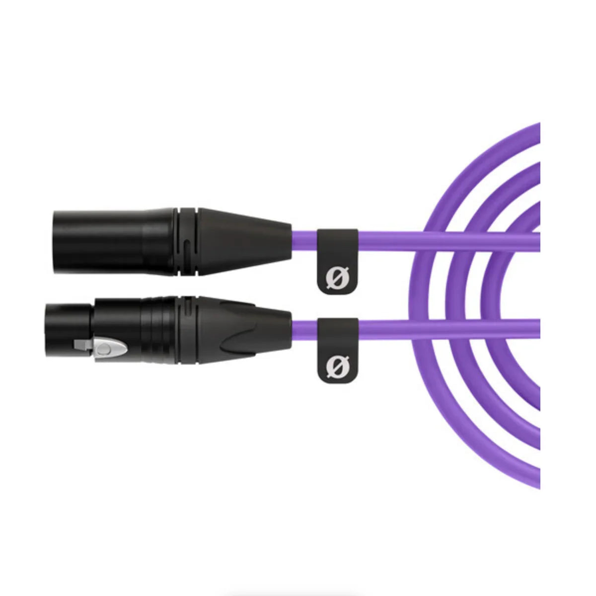 RODE XLR Male to Female Cable - 9.8' (Purple) at PROCAM | procam.com
