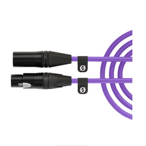 RODE XLR Male to Female Cable - 9.8' (Purple) at PROCAM | procam.com