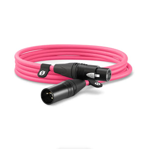 RODE XLR Male to Female Cable - 9.8' (Pink) at PROCAM | procam.com