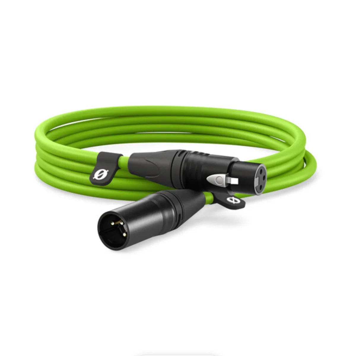 RODE XLR Male to Female Cable - 9.8' (Green) at PROCAM | procam.com