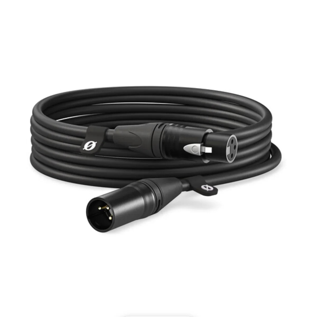 RODE XLR Male to Female Cable - 19.7' (Black) at PROCAM | procam.com