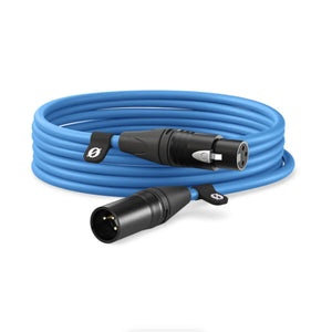 RODE XLR Male to Female Cable - 19.7' (Blue) at PROCAM | procam.com