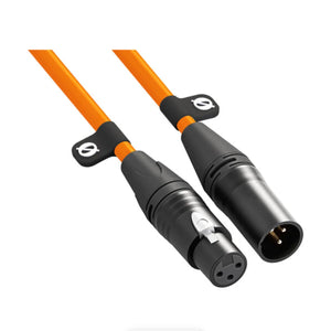 RODE XLR Male to Female Cable - 9.8' (Orange) at PROCAM | procam.com