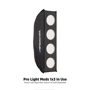 Westcott Pro Light Mods 1x3 (2-Pack) at PROCAM | procam.com