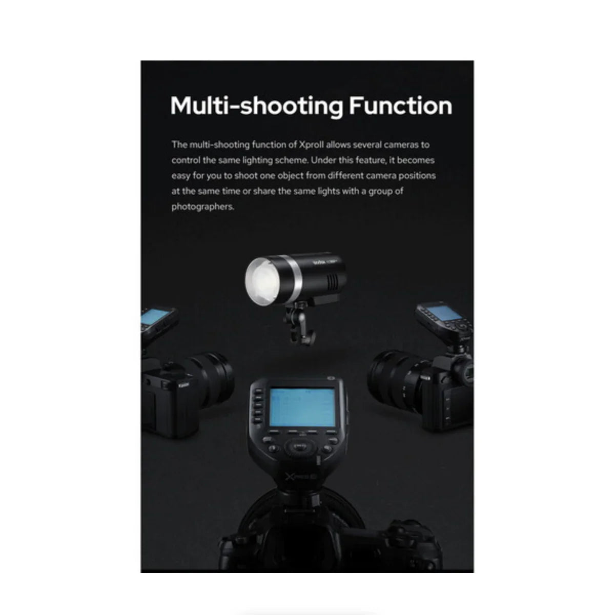 Godox XPro II TTL Wireless Flash Trigger for Canon Cameras at PROCAM | procam.com