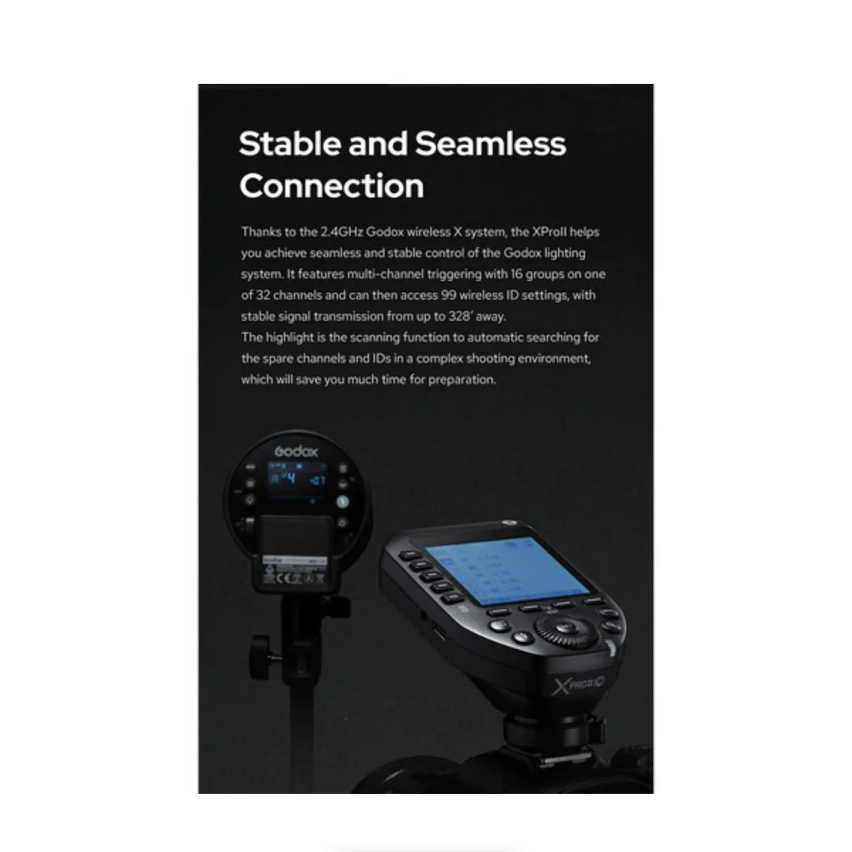 Godox XPro II TTL Wireless Flash Trigger for Canon Cameras at PROCAM | procam.com