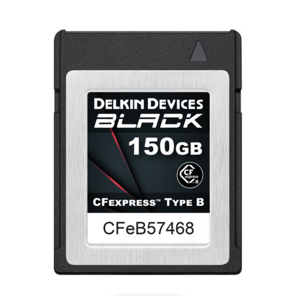 Delkin Devices BLACK CFexpress Type B Memory Card - 150GB